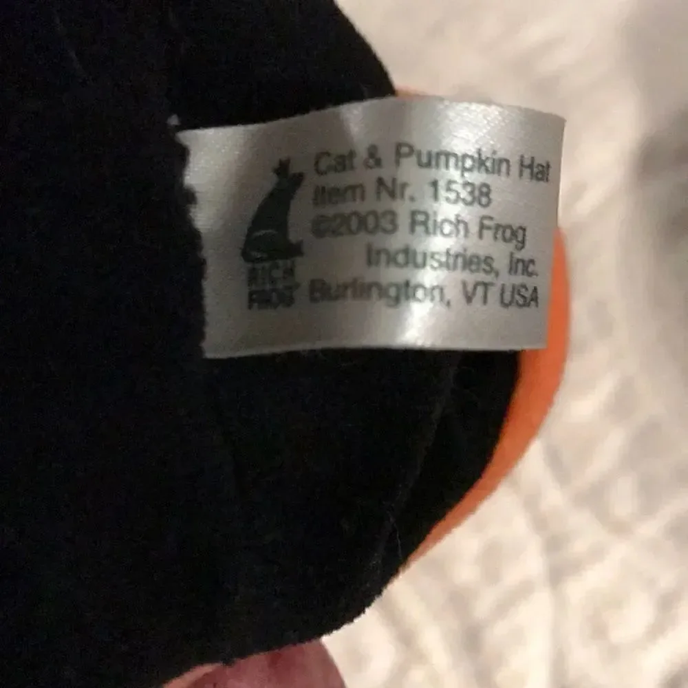 Rich Frog Retired Halloween Reversible Hat